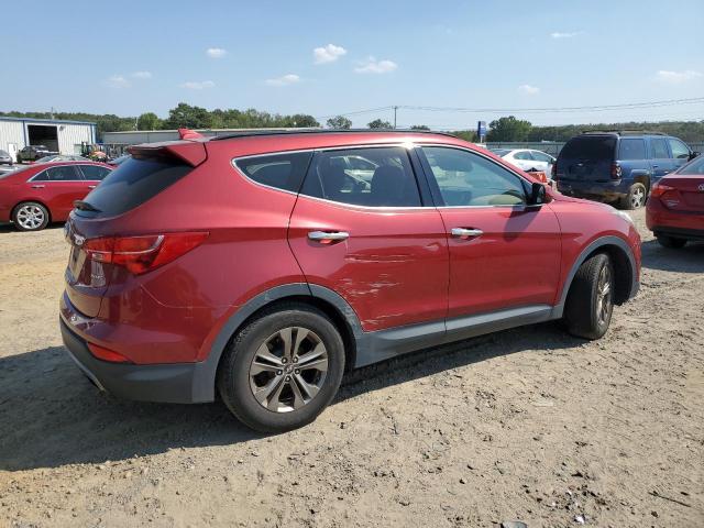 5XYZU3LB7EG124889 - 2014 HYUNDAI SANTA FE S RED photo 3