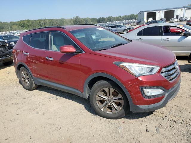 5XYZU3LB7EG124889 - 2014 HYUNDAI SANTA FE S RED photo 4