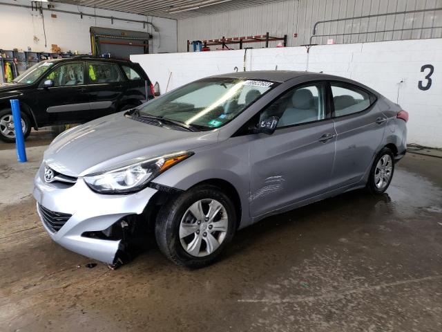 5NPDH4AE9GH678111 - 2016 HYUNDAI ELANTRA SE SILVER photo 1