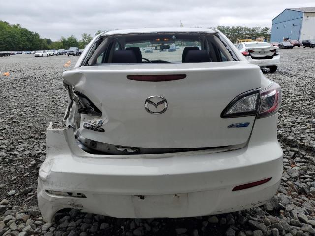 JM1BL1UPXD1832457 - 2013 MAZDA 3 I WHITE photo 6