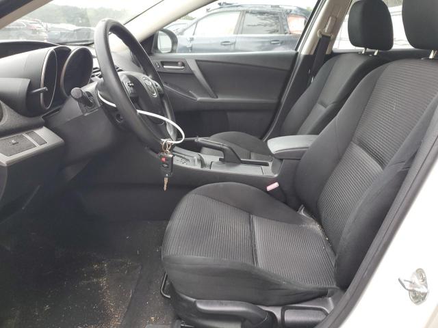 JM1BL1UPXD1832457 - 2013 MAZDA 3 I WHITE photo 7