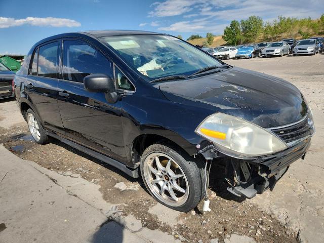 3N1CC1AP8AL394392 - 2010 NISSAN VERSA S BLACK photo 4