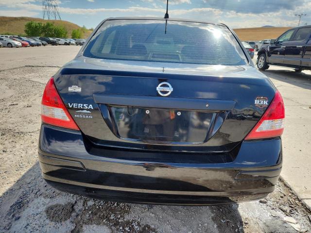 3N1CC1AP8AL394392 - 2010 NISSAN VERSA S BLACK photo 6