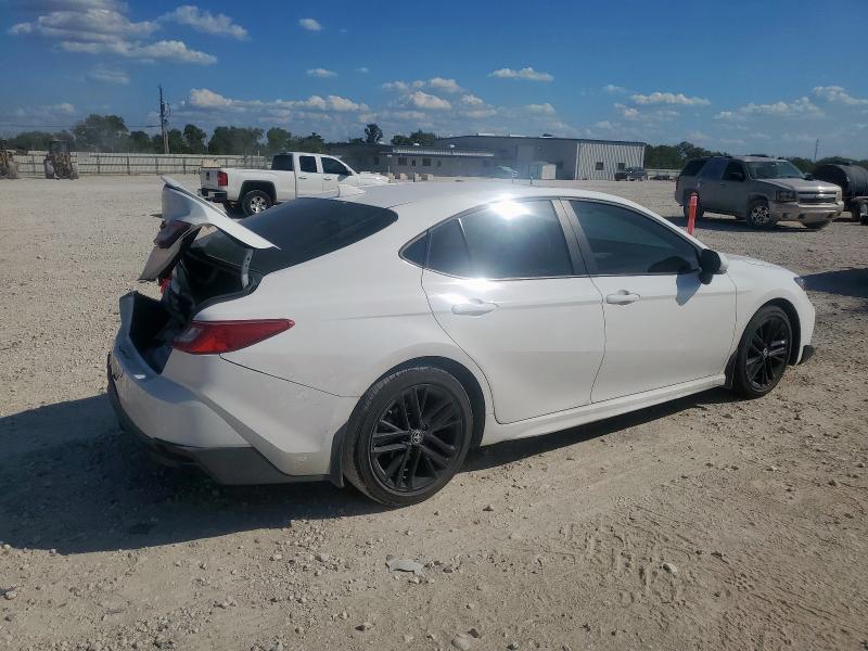 4T1DAACK3SU007176 - 2025 TOYOTA CAMRY XSE WHITE photo 3