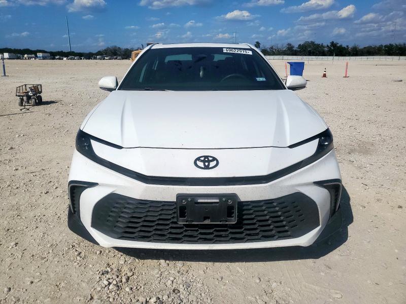 4T1DAACK3SU007176 - 2025 TOYOTA CAMRY XSE WHITE photo 5