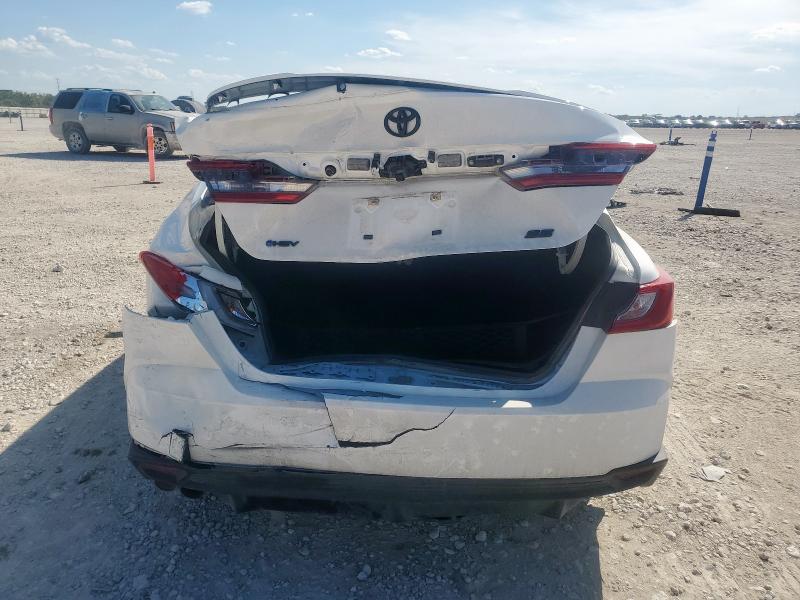 4T1DAACK3SU007176 - 2025 TOYOTA CAMRY XSE WHITE photo 6