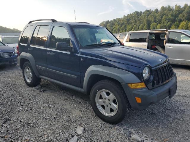 1J4GL48K67W522801 - 2007 JEEP LIBERTY SPORT ლურჯი ფოტო 4
