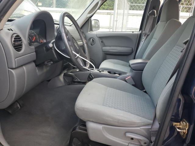 1J4GL48K67W522801 - 2007 JEEP LIBERTY SPORT ლურჯი ფოტო 7