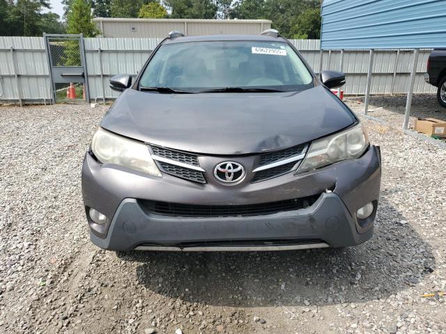 2T3WFREV2EW090403 - 2014 TOYOTA RAV4 XLE GRAY photo 5