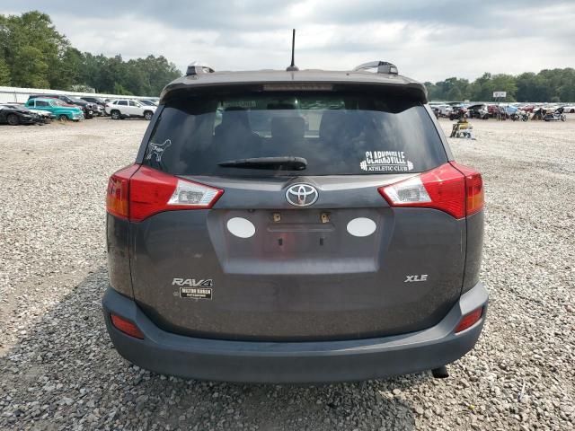 2T3WFREV2EW090403 - 2014 TOYOTA RAV4 XLE GRAY photo 6