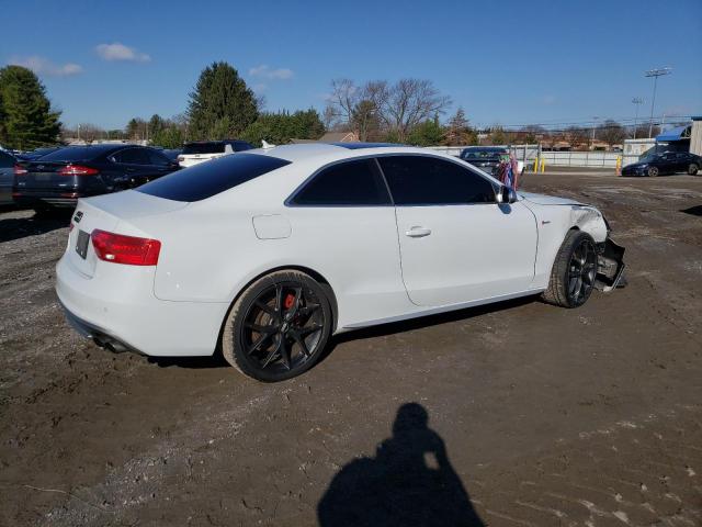 WAUCGAFR1DA033557 - 2013 AUDI S5 PREMIUM PLUS WHITE photo 3