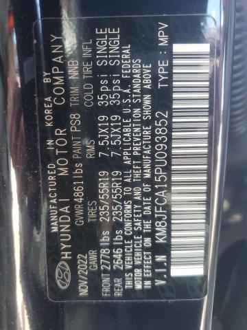 KM8JFCA15PU093852 - 2023 HYUNDAI TUCSON SEL CONVENIENCE BLUE photo 13