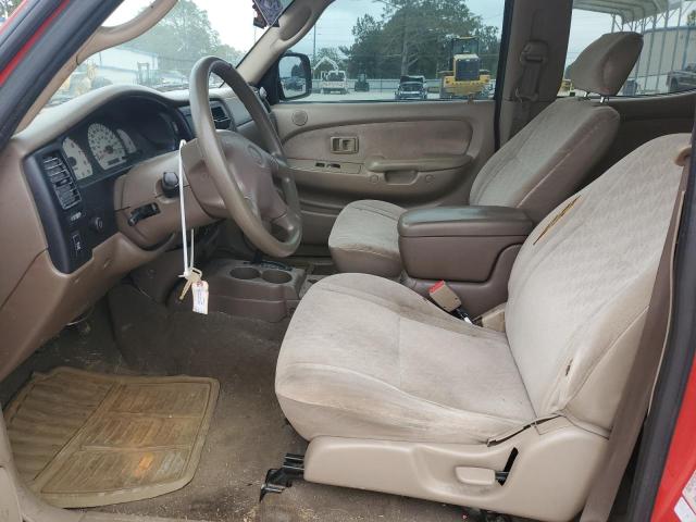 5TEGN92N43Z156561 - 2003 TOYOTA TACOMA DOUBLE CAB PRERUNNER RED photo 7