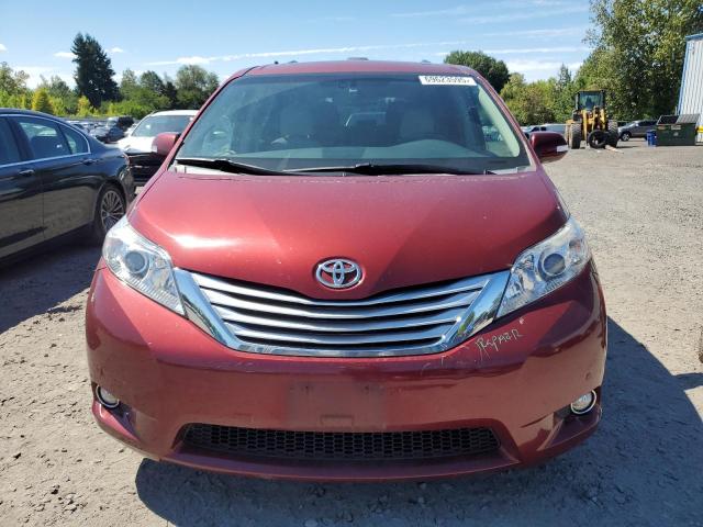 5TDDK3DC1ES092032 - 2014 TOYOTA SIENNA XLE Qırmızı foto 5