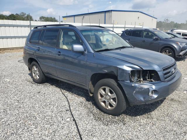JTEGP21A440039088 - 2004 TOYOTA HIGHLANDER BASE Mavi fotoğraf 4