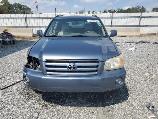 JTEGP21A440039088 - 2004 TOYOTA HIGHLANDER BASE Mavi fotoğraf 5