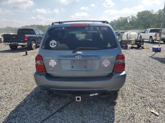 JTEGP21A440039088 - 2004 TOYOTA HIGHLANDER BASE Mavi fotoğraf 6
