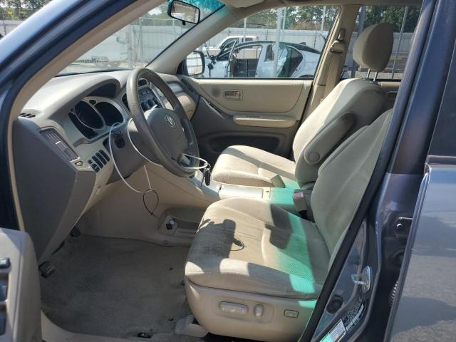 JTEGP21A440039088 - 2004 TOYOTA HIGHLANDER BASE Mavi fotoğraf 7