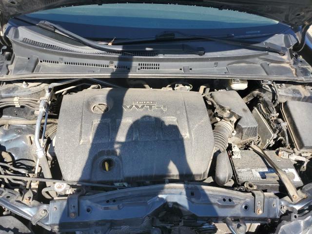 2T1BURHE1KC173181 - 2019 TOYOTA COROLLA L BLUE photo 11