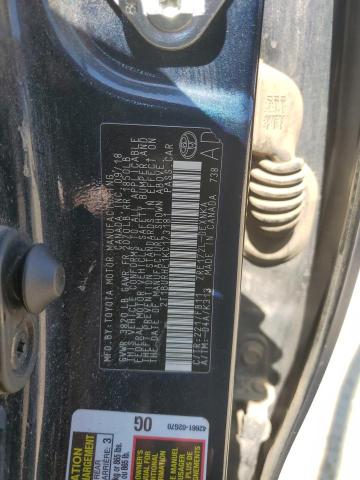 2T1BURHE1KC173181 - 2019 TOYOTA COROLLA L BLUE photo 12