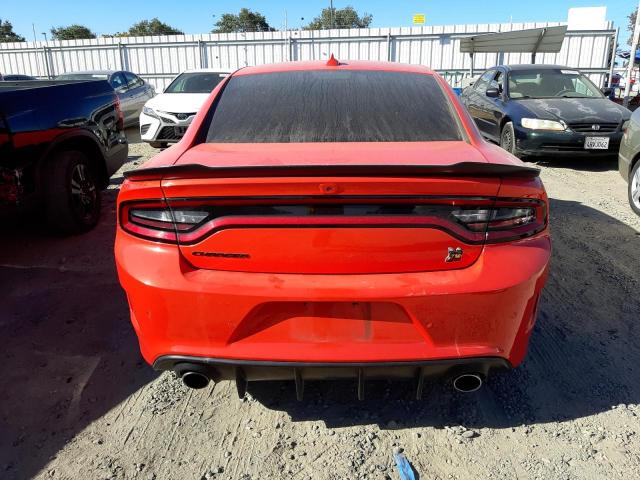 2C3CDXGJ6KH514415 - 2019 DODGE CHARGER SCAT PACK RED photo 6