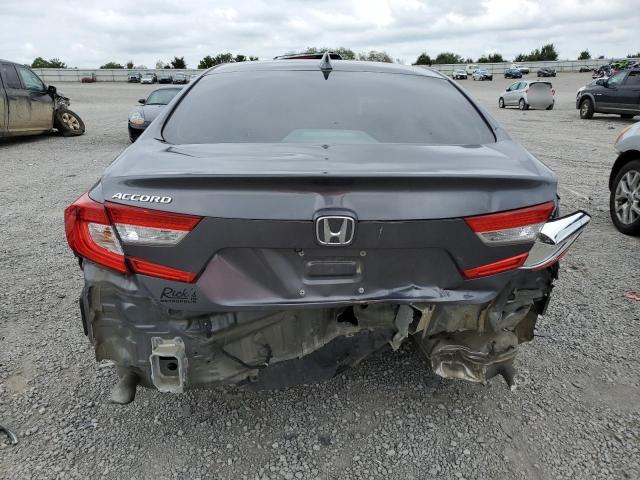 1HGCV1F13KA019676 - 2019 HONDA ACCORD LX GRAY photo 6