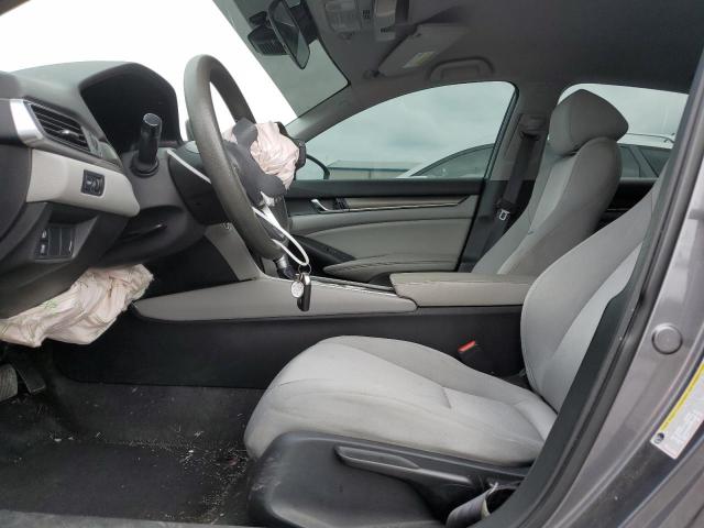 1HGCV1F13KA019676 - 2019 HONDA ACCORD LX GRAY photo 7