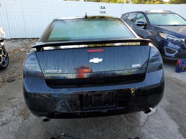 2G1WD58C869240589 - 2006 CHEVROLET IMPALA SUPER SPORT BLACK photo 6