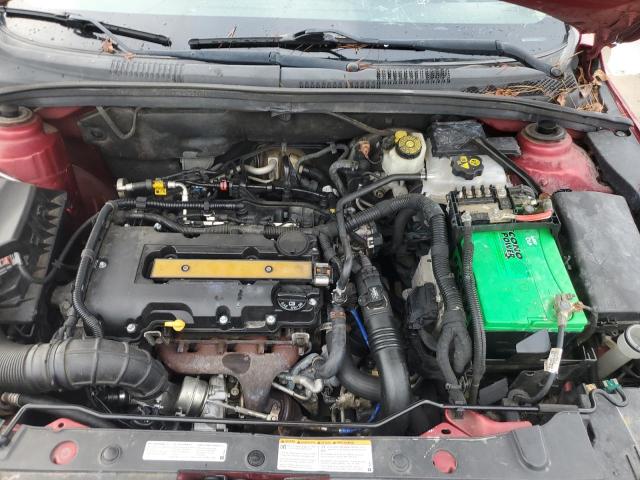 1G1PF5SC8C7297816 - 2012 CHEVROLET CRUZE LT RED photo 11