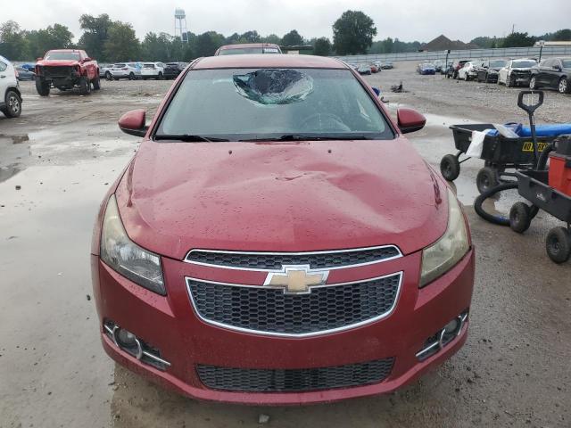 1G1PF5SC8C7297816 - 2012 CHEVROLET CRUZE LT RED photo 5