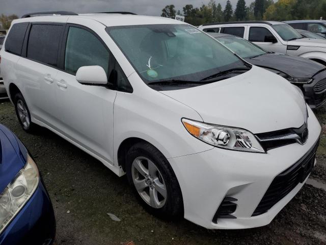 5TDKZ3DC8LS043751 - 2020 TOYOTA SIENNA LE WHITE photo 4