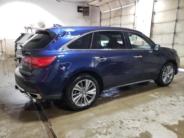 5FRYD4H51HB029842 - 2017 ACURA MDX TECHNOLOGY BLUE photo 3