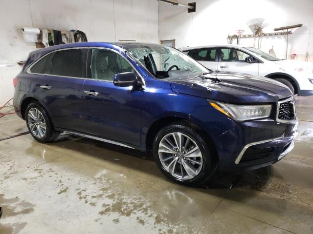 5FRYD4H51HB029842 - 2017 ACURA MDX TECHNOLOGY BLUE photo 4