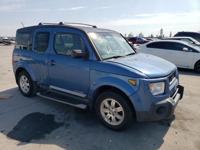 5J6YH18756L015923 - 2006 HONDA ELEMENT EX BLUE photo 4