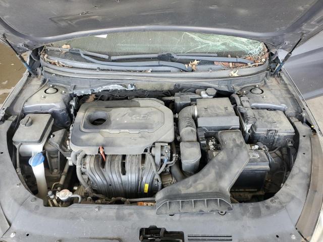 5NPE34AF0JH717543 - 2018 HYUNDAI SONATA SPORT Մոխրագույն լուսանկար 11