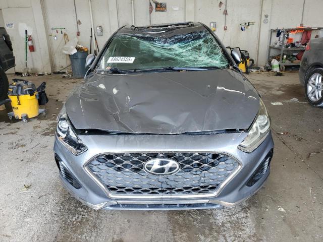 5NPE34AF0JH717543 - 2018 HYUNDAI SONATA SPORT Մոխրագույն լուսանկար 5