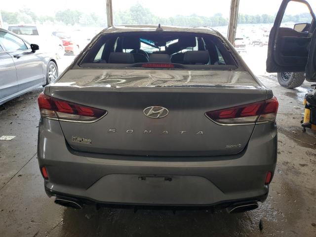 5NPE34AF0JH717543 - 2018 HYUNDAI SONATA SPORT Մոխրագույն լուսանկար 6