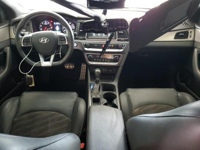 5NPE34AF0JH717543 - 2018 HYUNDAI SONATA SPORT Մոխրագույն լուսանկար 8