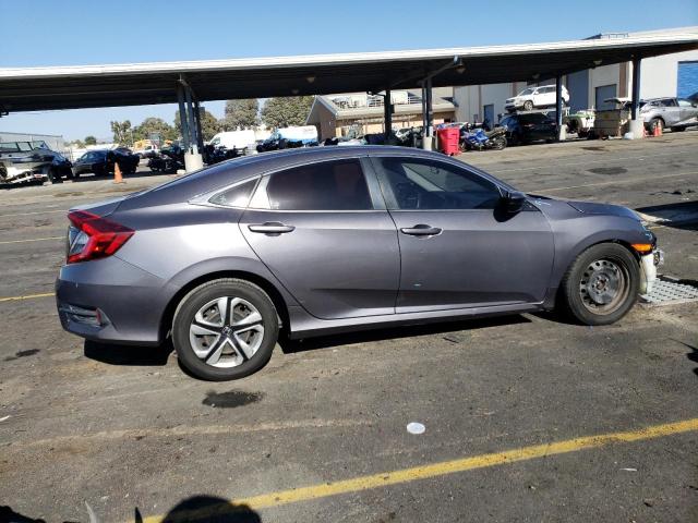 2HGFC2F54JH608523 - 2018 HONDA CIVIC LX GRAY photo 3