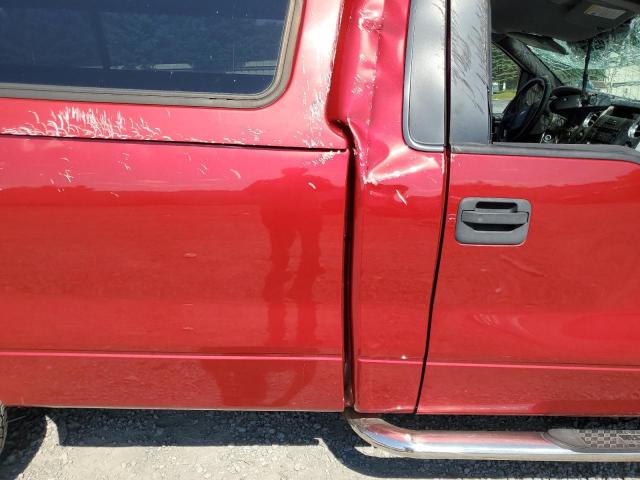 1FTMF1EMXCKD28410 - 2012 FORD F150 Կարմիր լուսանկար 10
