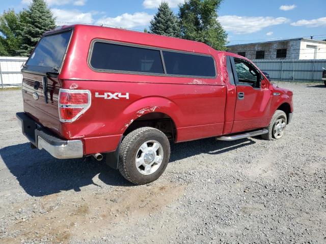 1FTMF1EMXCKD28410 - 2012 FORD F150 Կարմիր լուսանկար 3
