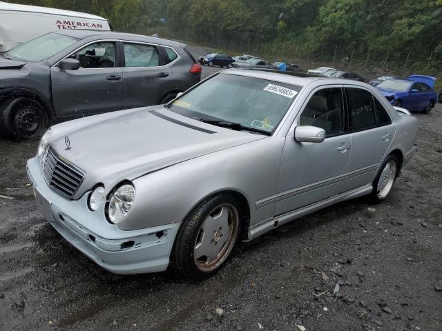 WDBJF74JX1B304651 - 2001 MERCEDES-BENZ E 55 AMG SILVER photo 1