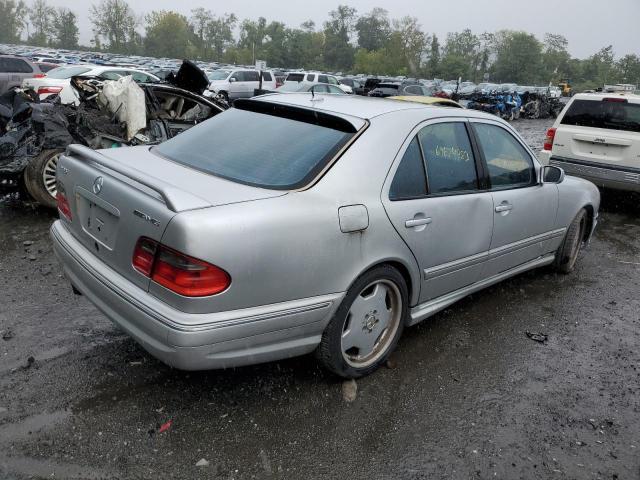 WDBJF74JX1B304651 - 2001 MERCEDES-BENZ E 55 AMG SILVER photo 3