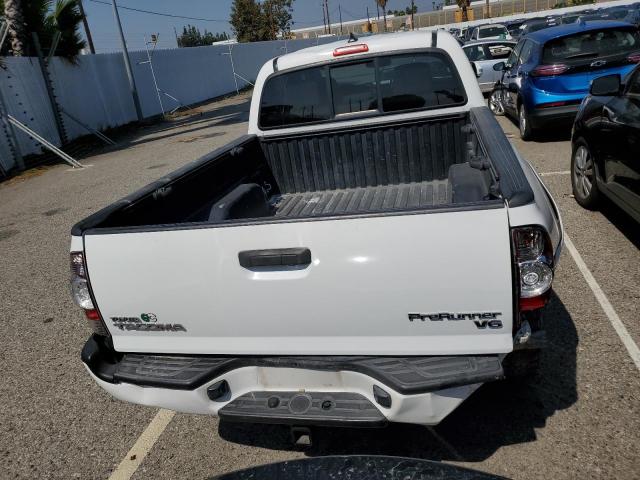 3TMKU4HN1CM032364 - 2012 TOYOTA TACOMA DOUBLE CAB PRERUNNER LONG BED WHITE photo 6