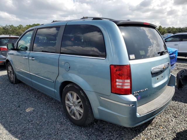 2A4RR6DXXAR414346 - 2010 CHRYSLER TOWN & COU LIMITED TEAL photo 2