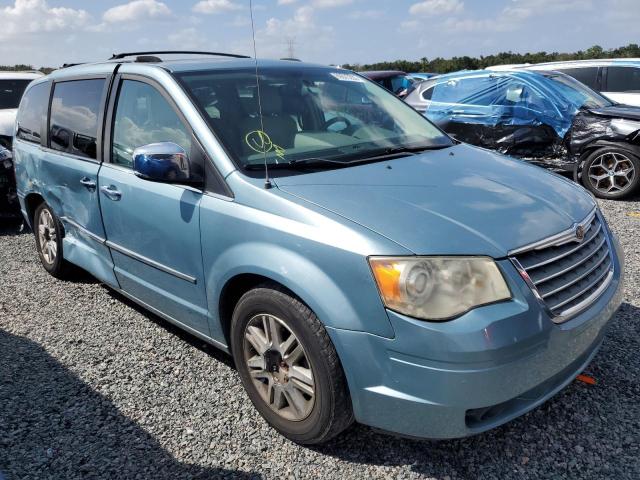 2A4RR6DXXAR414346 - 2010 CHRYSLER TOWN & COU LIMITED TEAL photo 4