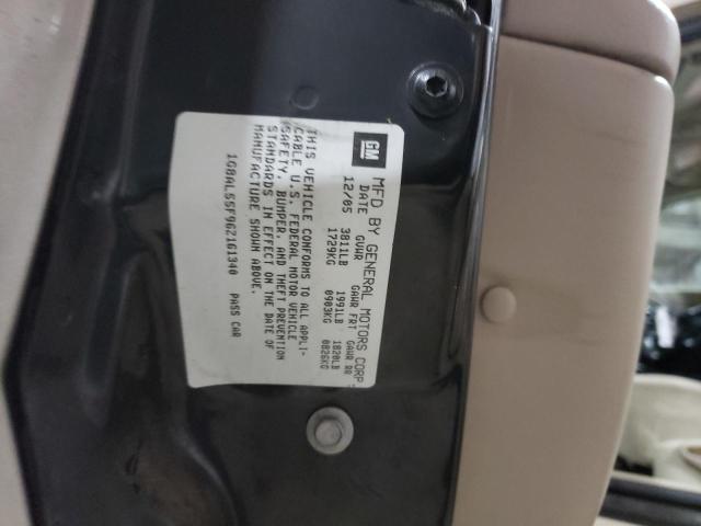 1G8AL55F96Z161340 - 2006 SATURN ION LEVEL 3 BEIGE photo 10