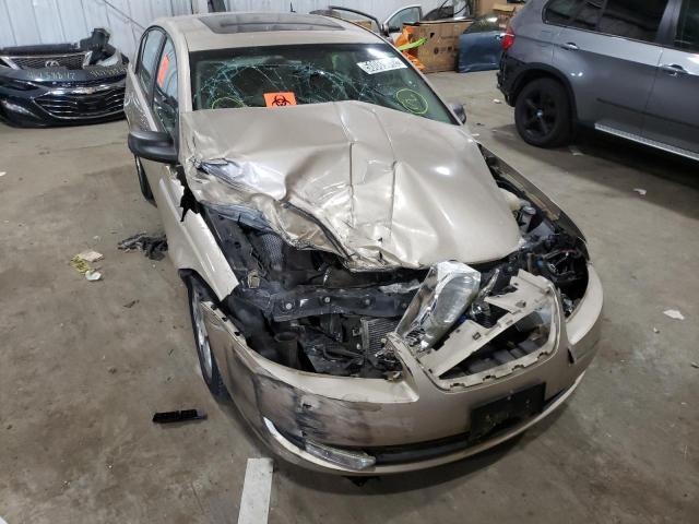 1G8AL55F96Z161340 - 2006 SATURN ION LEVEL 3 BEIGE photo 9