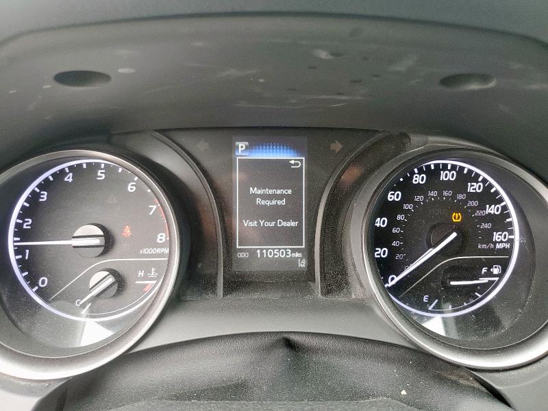 4T1G11AK5NU041107 - 2022 TOYOTA CAMRY SE BLACK photo 9