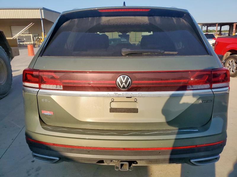 1V2BR2CA5SC534660 - 2025 VOLKSWAGEN ATLAS SEL GREEN photo 6